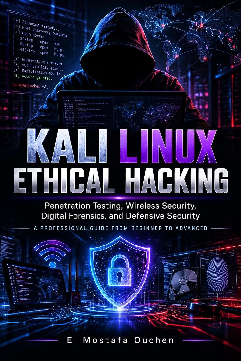 Kali Linux: The Definitive Guide to Ethical Hacking and Penetration Testing book cover