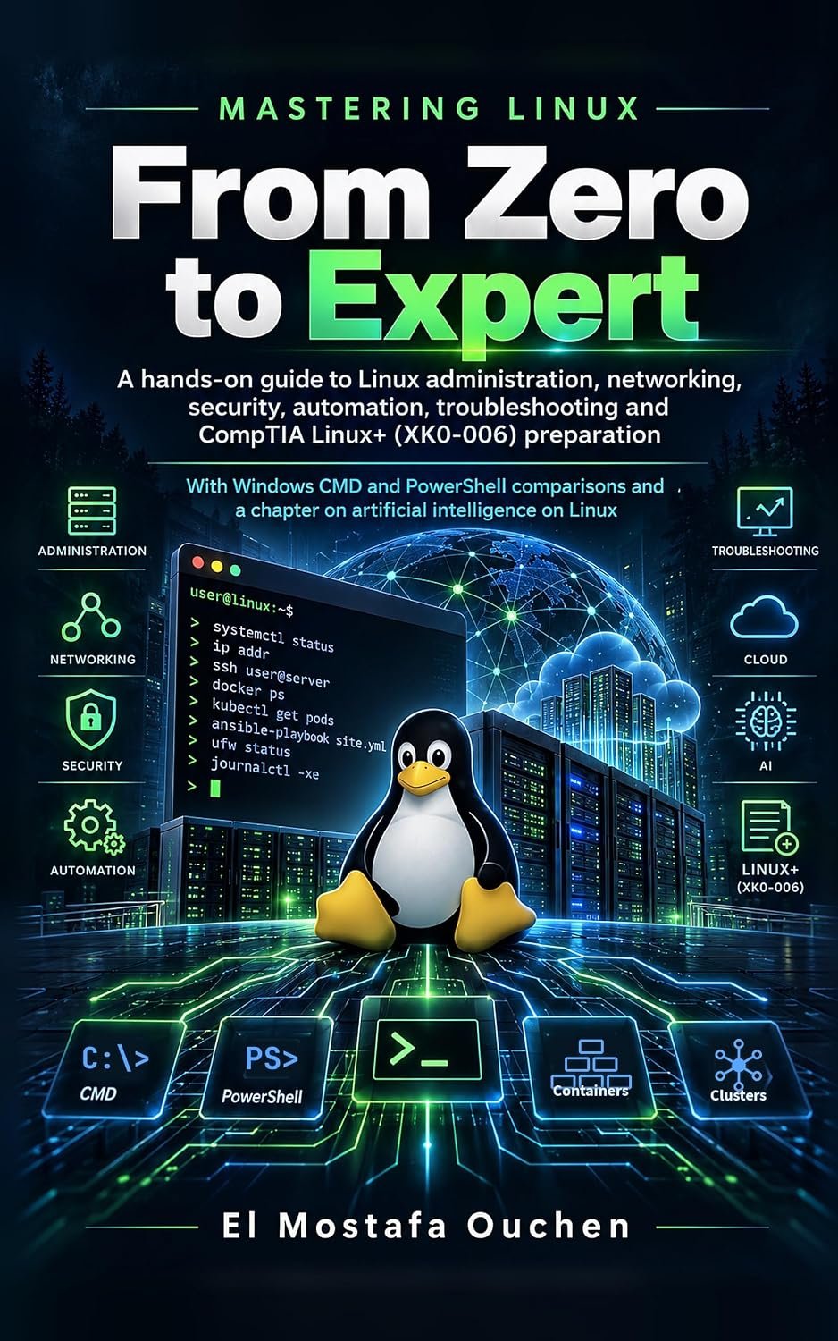 Mastering Linux: From Zero to Expert book cover