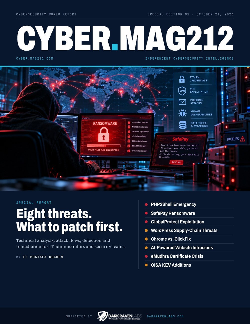 Cover of MAG212 CYBER — Issue 01: Global Cyber Threats