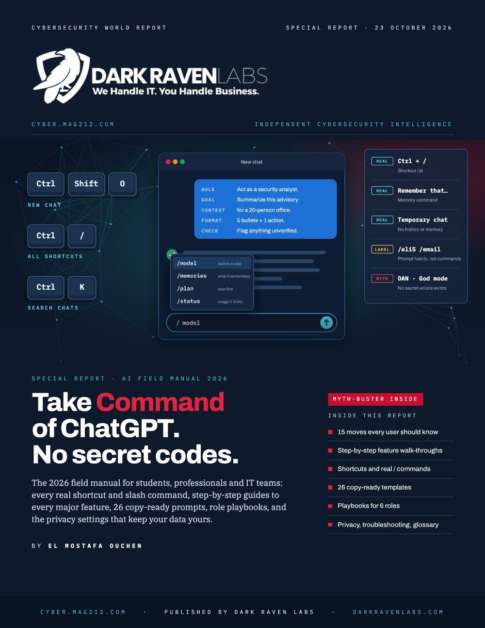 Cover of ChatGPT Masterclass 2026: The Ultimate Guide to AI, Prompts, Commands & Automation